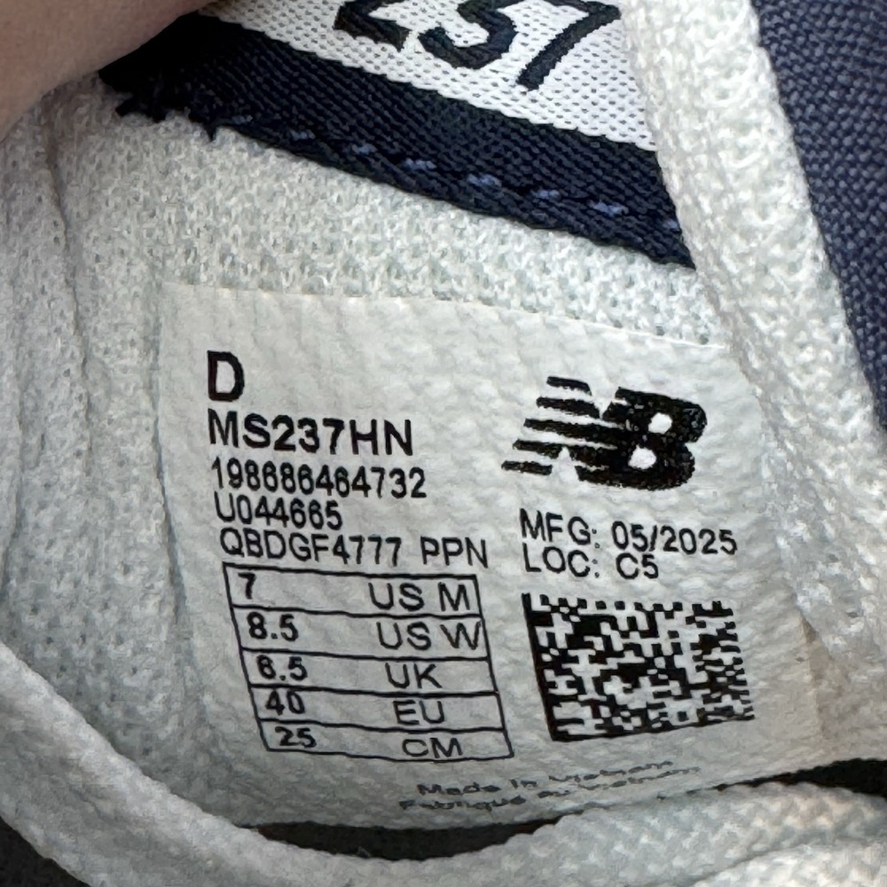 New Balance 237 Shoes Women's Size 8.5 Blue White WS237HN Ladies Sneaker Street - Picture 13 of 13